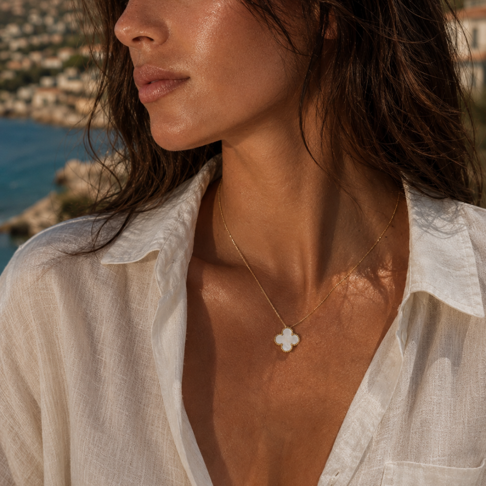 Gold Fiore Necklace