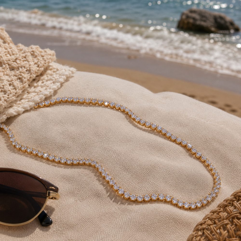 Serena Tennis Necklace