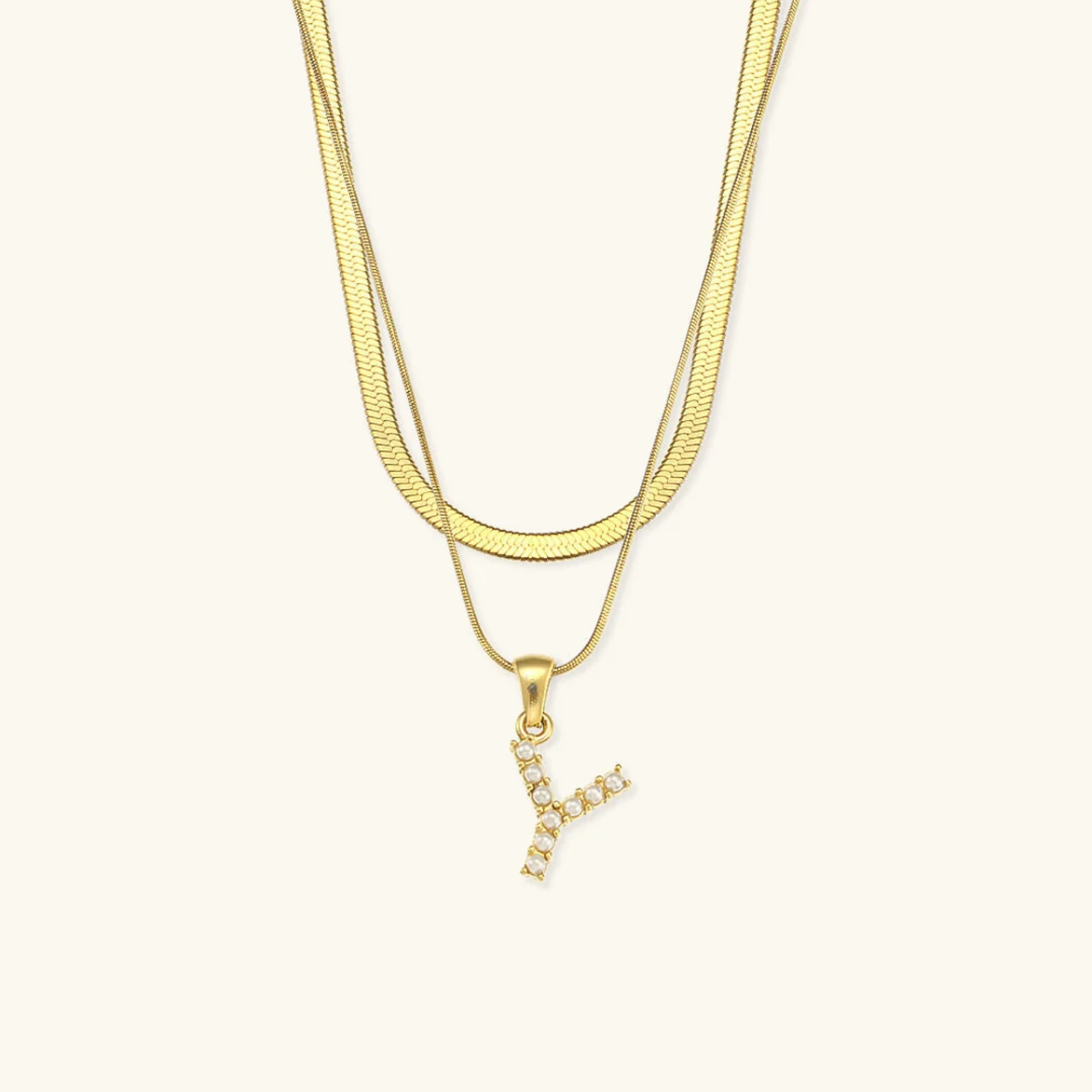 Iniziale Necklace