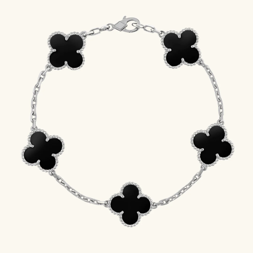 Silver Fiore Bracelet