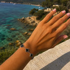 Silver Fiore Bracelet
