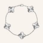 Silver Fiore Bracelet