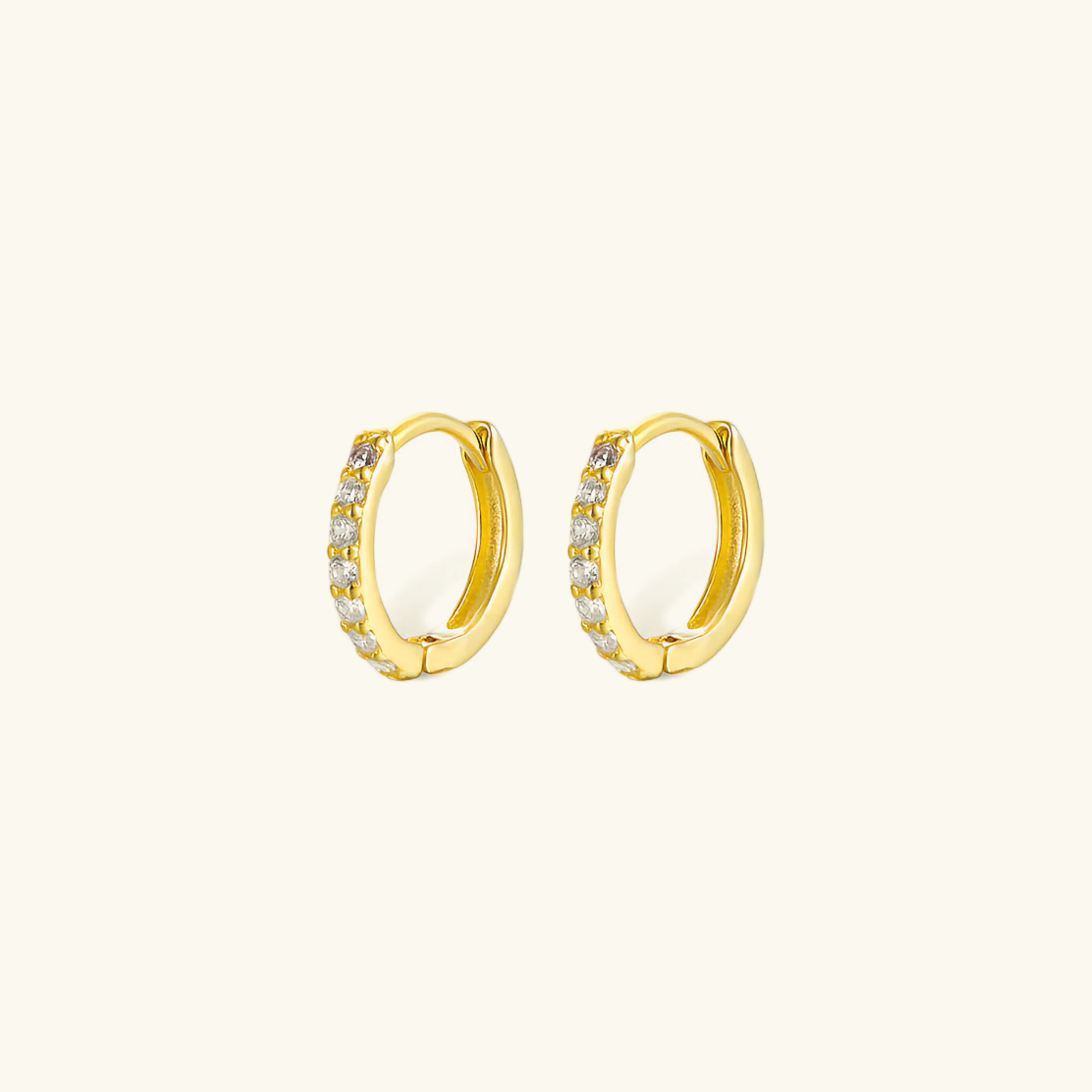 Perla Huggie Earrings