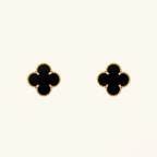Clover Earrings Gold