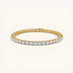Gold Tennis Bracelet
