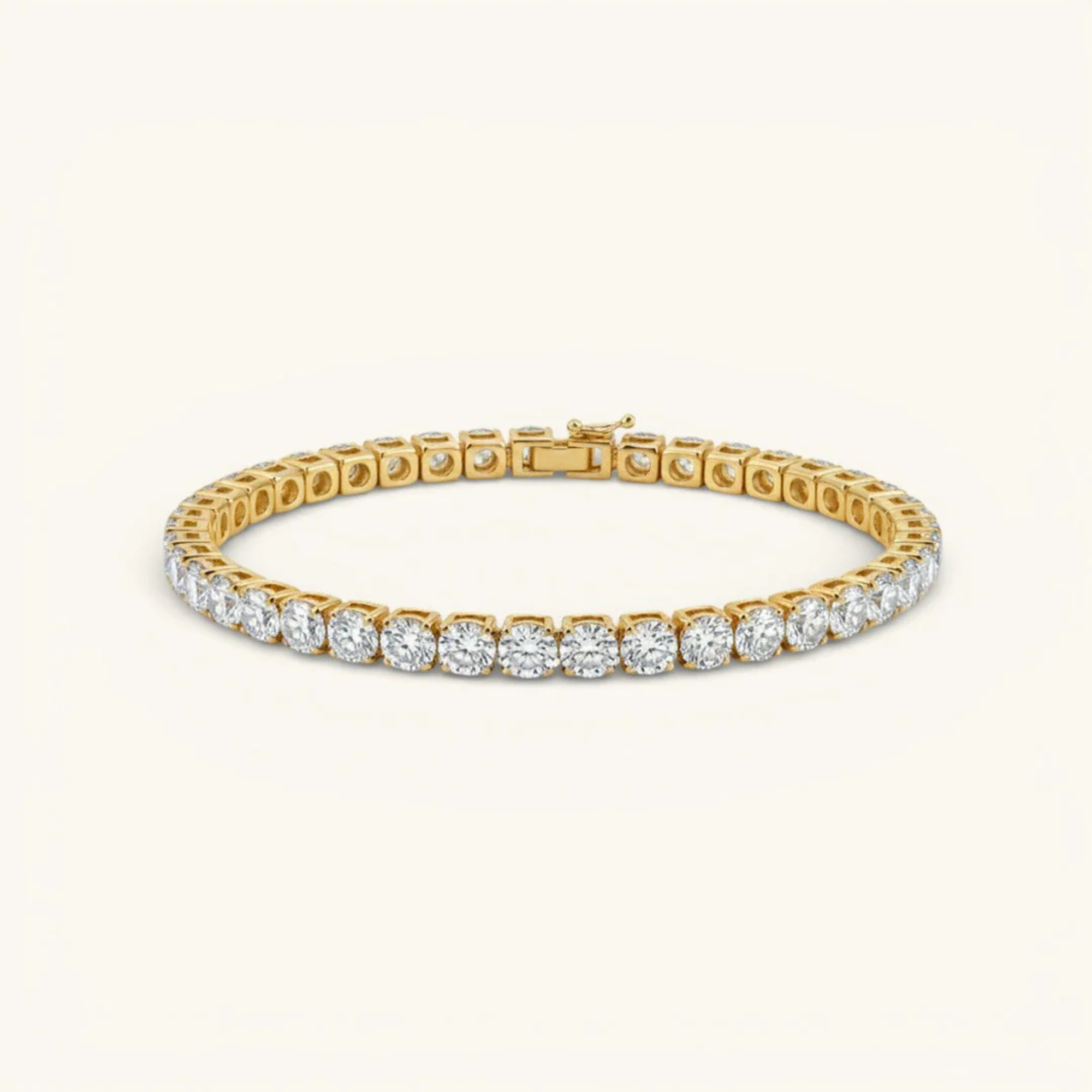 Gold Tennis Bracelet
